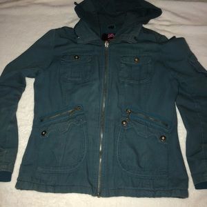 Vintage blue cargo jacket